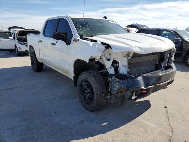 1GCPYCEF3LZ151209 - 2020 CHEVROLET SILVERADO K1500 TRAIL BOSS CUSTOM WHITE photo 1