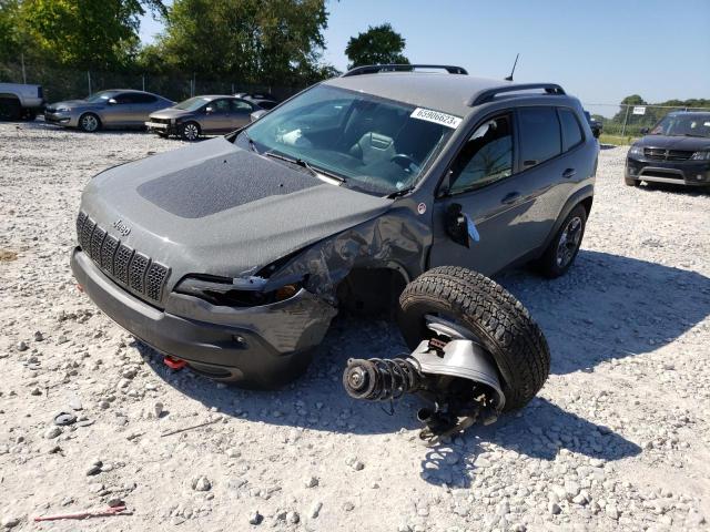 1C4PJMBX1KD394438 - 2019 JEEP CHEROKEE TRAILHAWK SILVER photo 1