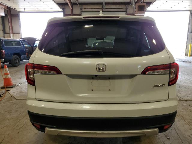 5FNYF6H5XLB039124 - 2020 HONDA PILOT EXL WHITE photo 6