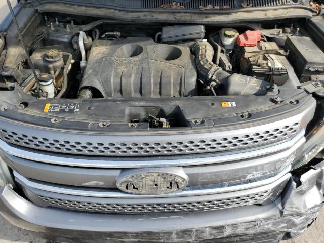 1FM5K7F93DGA44162 - 2013 FORD EXPLORER LIMITED Серый фото 12