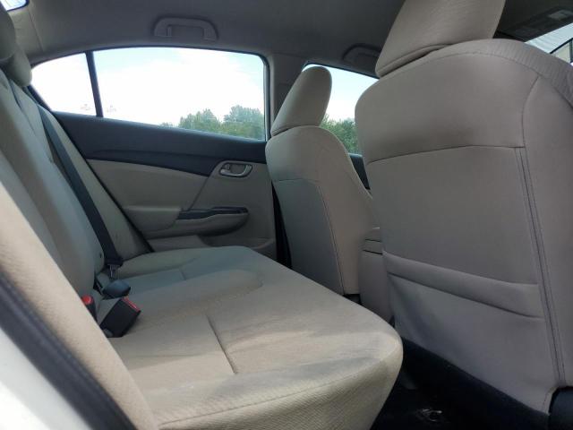 2HGFB2F51DH545680 - 2013 HONDA CIVIC LX თეთრი ფოტო 10