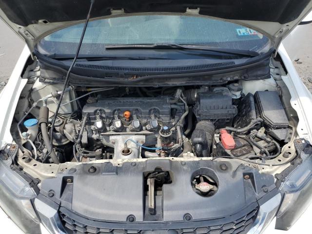 2HGFB2F51DH545680 - 2013 HONDA CIVIC LX თეთრი ფოტო 11