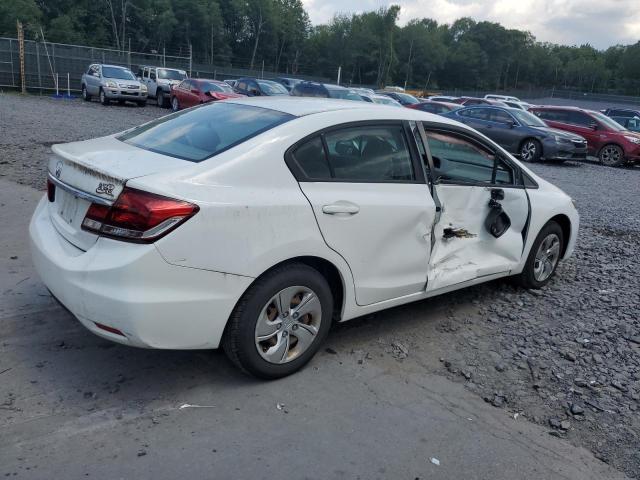 2HGFB2F51DH545680 - 2013 HONDA CIVIC LX თეთრი ფოტო 3