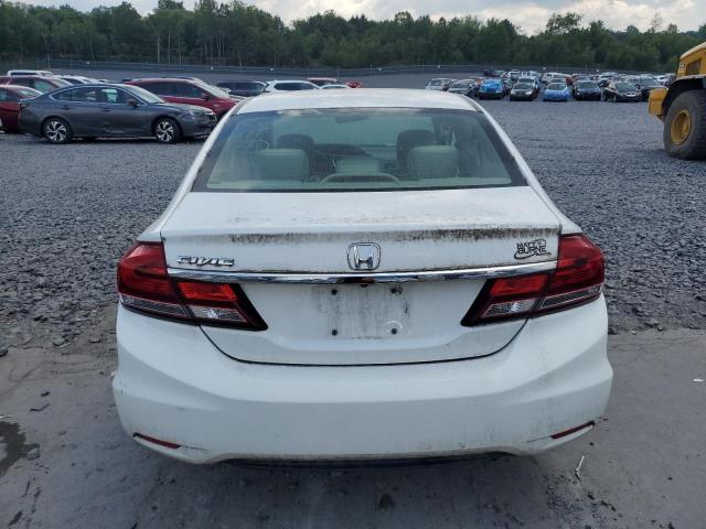 2HGFB2F51DH545680 - 2013 HONDA CIVIC LX თეთრი ფოტო 6
