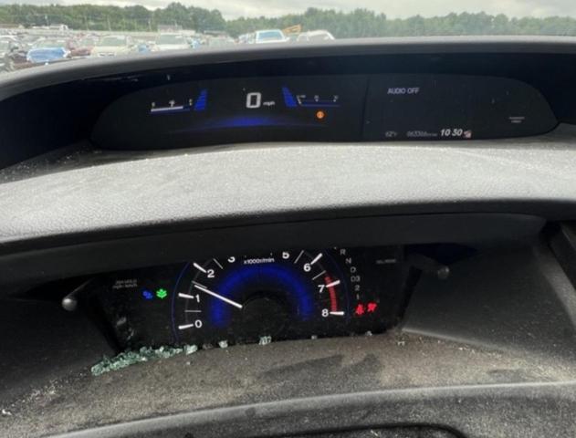 2HGFB2F51DH545680 - 2013 HONDA CIVIC LX თეთრი ფოტო 9