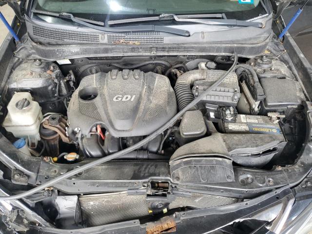 5NPEC4AC4BH053805 - 2011 HYUNDAI SONATA SE BLACK photo 11