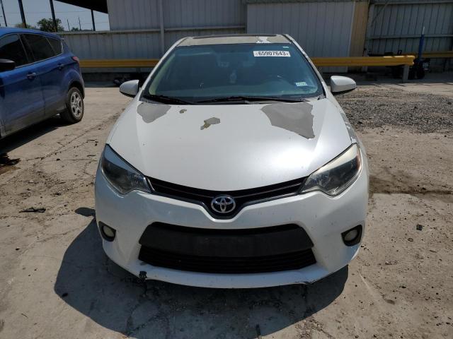 5YFBPRHEXEP078033 - 2014 TOYOTA COROLLA ECO WHITE photo 5