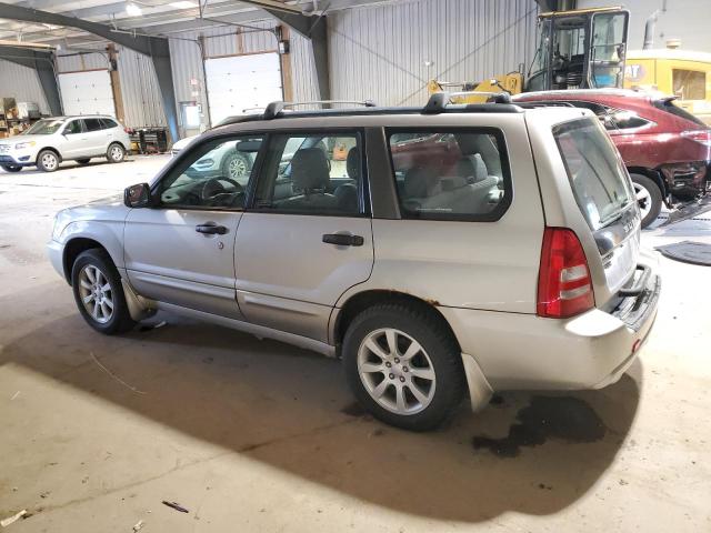 JF1SG65605H745821 - 2005 SUBARU FORESTER 2.5XS ვერცხლისფერი ფოტო 2