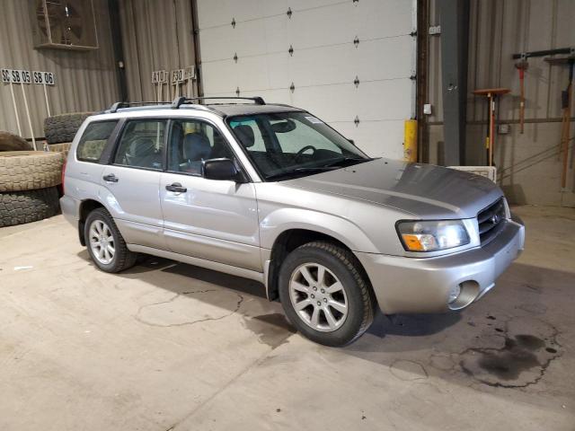 JF1SG65605H745821 - 2005 SUBARU FORESTER 2.5XS ვერცხლისფერი ფოტო 4