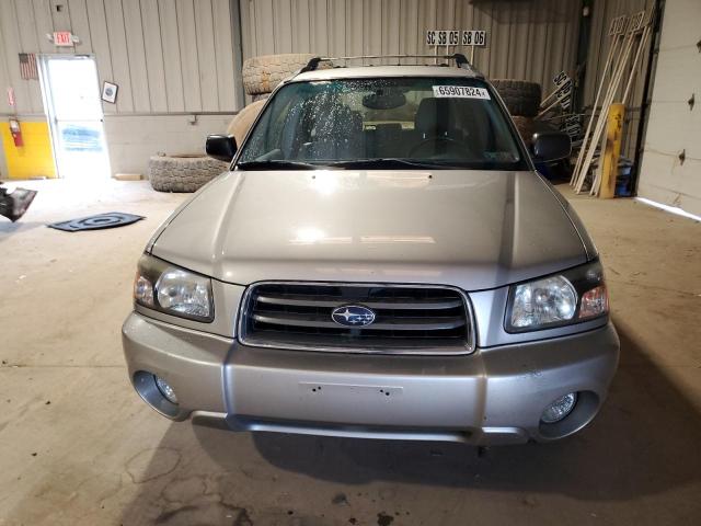 JF1SG65605H745821 - 2005 SUBARU FORESTER 2.5XS ვერცხლისფერი ფოტო 5