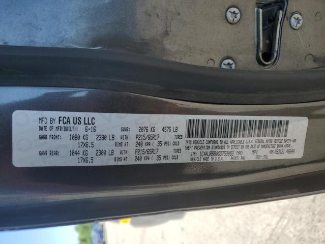 1C4NJRBB0GD753083 - 2016 JEEP PATRIOT SPORT CHARCOAL photo 13