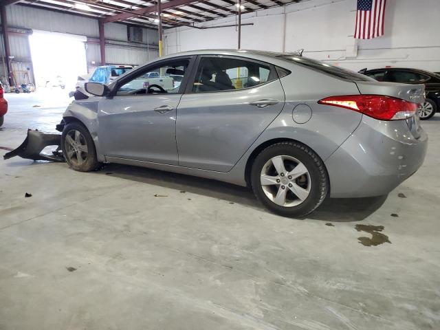 KMHDH4AE5DU769907 - 2013 HYUNDAI ELANTRA GLS SILVER photo 2