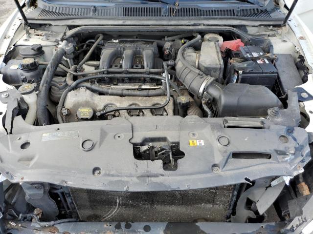 1FAHP2EW7AG115927 - 2010 FORD TAURUS SEL WHITE photo 11