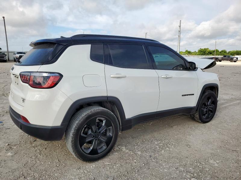 3C4NJDBB8LT156982 - 2020 JEEP COMPASS LATITUDE Blanc photo 3
