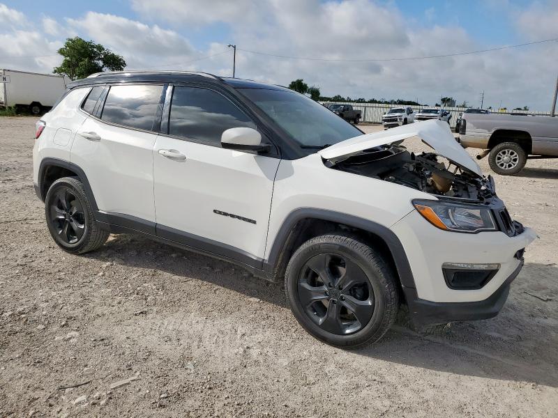 3C4NJDBB8LT156982 - 2020 JEEP COMPASS LATITUDE Blanc photo 4