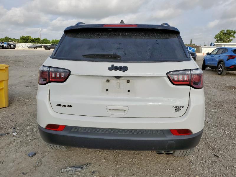 3C4NJDBB8LT156982 - 2020 JEEP COMPASS LATITUDE Blanc photo 6