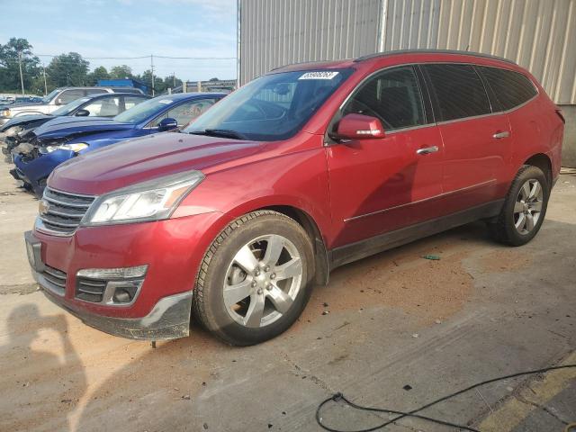 1GNKVJKDXEJ295634 - 2014 CHEVROLET TRAVERSE LTZ MAROON photo 1