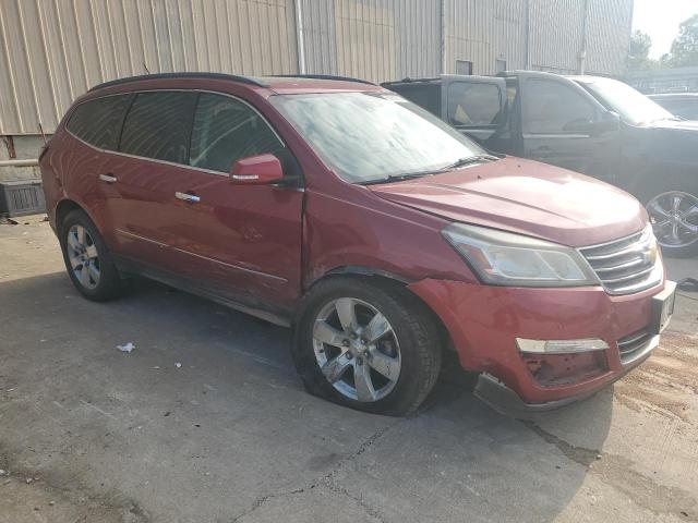 1GNKVJKDXEJ295634 - 2014 CHEVROLET TRAVERSE LTZ MAROON photo 4