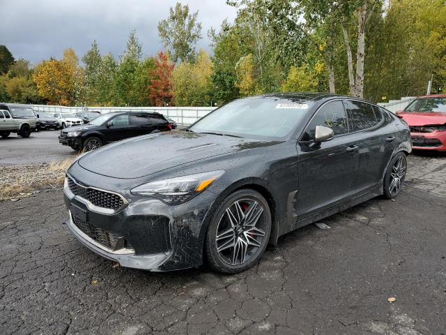 KNAE45LC1N6116340 - 2022 KIA STINGER GT1 BLACK photo 2