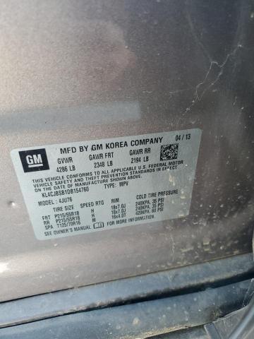 KL4CJBSB1DB154760 - 2013 BUICK ENCORE CONVENIENCE 灰色 照片 13