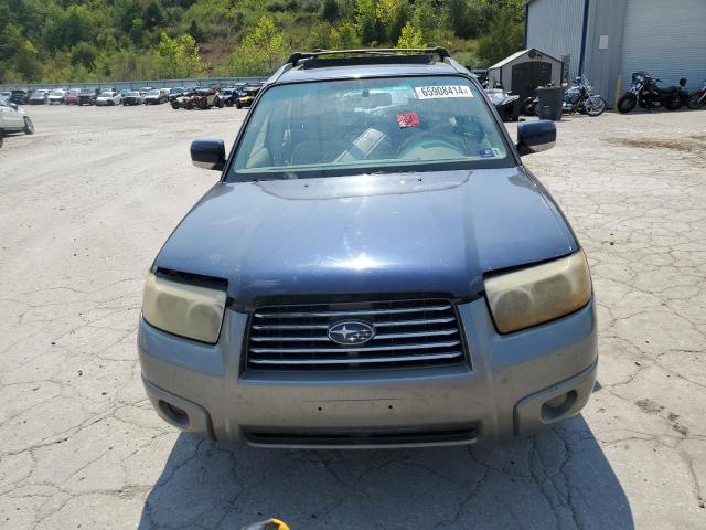 JF1SG67696H753415 - 2006 SUBARU FORESTER 2.5X LL BEAN BLUE photo 5