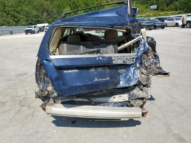 JF1SG67696H753415 - 2006 SUBARU FORESTER 2.5X LL BEAN BLUE photo 6