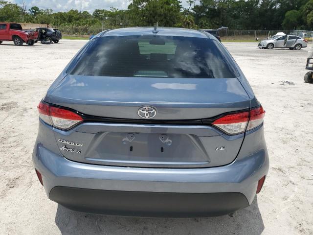 5YFB4MDEXSP238540 - 2025 TOYOTA COROLLA LE BLUE photo 6