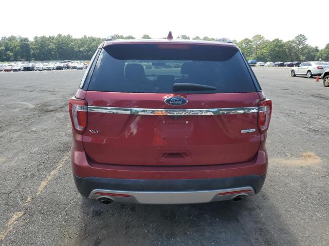 1FM5K7DH4HGD77941 - 2017 FORD EXPLORER XLT MAROON photo 6