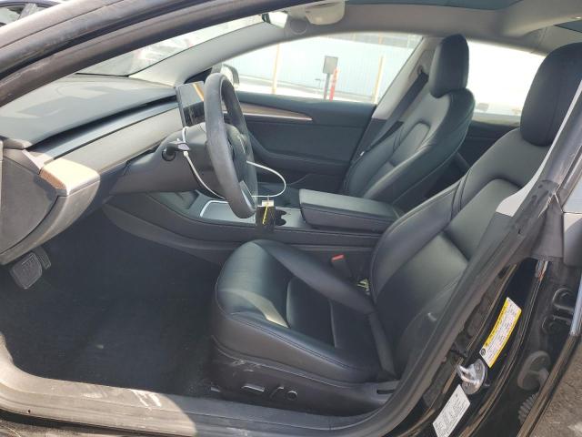 5YJ3E1EA0PF432217 - 2023 TESLA MODEL 3 Schwarz Foto 7