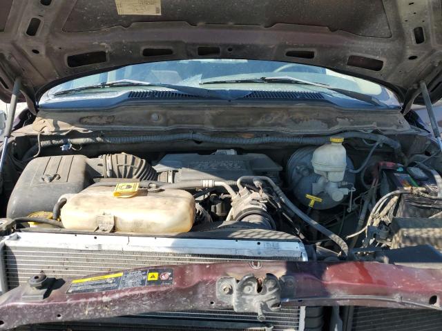 1D7HU18D84S705813 - 2004 DODGE RAM 1500 ST მუქწითელი ფოტო 11