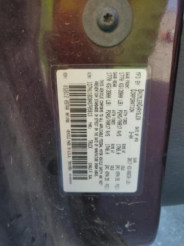 1D7HU18D84S705813 - 2004 DODGE RAM 1500 ST მუქწითელი ფოტო 12