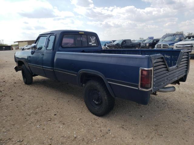 3B7KE23C1PM165087 - 1993 DODGE D-SERIES D200 BLUE photo 2