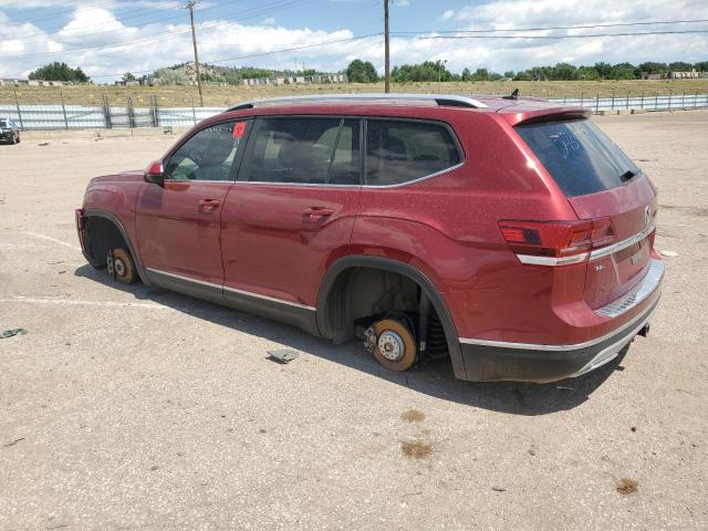 1V2MR2CA7JC572186 - 2018 VOLKSWAGEN ATLAS SEL 红色 照片 2