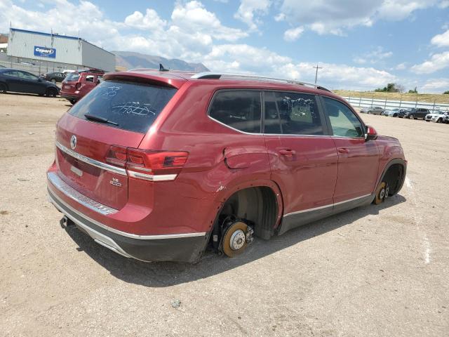 1V2MR2CA7JC572186 - 2018 VOLKSWAGEN ATLAS SEL 红色 照片 3