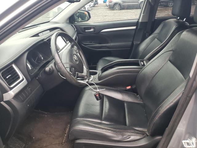 5TDJKRFH8ES047183 - 2014 TOYOTA HIGHLANDER XLE SILVER photo 7