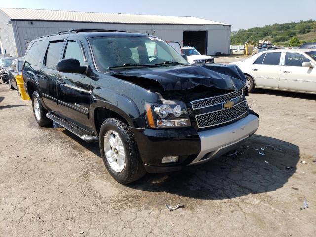 1GNSKJE70ER234261 - 2014 CHEVROLET SUBURBAN K1500 LT BLACK photo 4