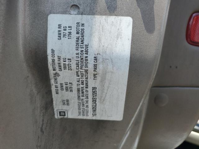 1G1ND52J4X6122678 - 1999 CHEVROLET MALIBU TAN photo 12