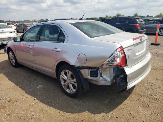 3FAHP0HA8CR268140 - 2012 FORD FUSION SE SILVER photo 2