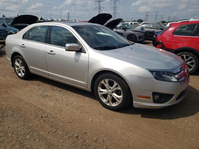 3FAHP0HA8CR268140 - 2012 FORD FUSION SE SILVER photo 4