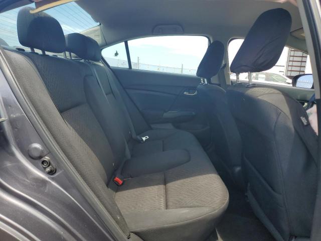 19XFB2F56EE251364 - 2014 HONDA CIVIC LX CHARCOAL photo 10