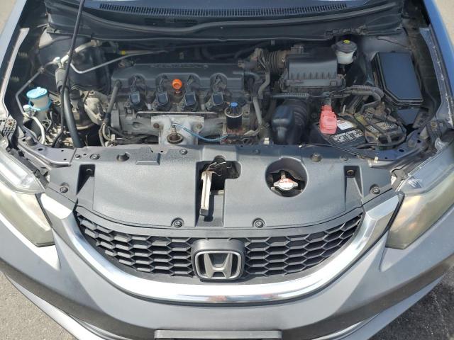 19XFB2F56EE251364 - 2014 HONDA CIVIC LX CHARCOAL photo 11