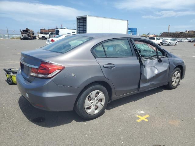 19XFB2F56EE251364 - 2014 HONDA CIVIC LX CHARCOAL photo 3