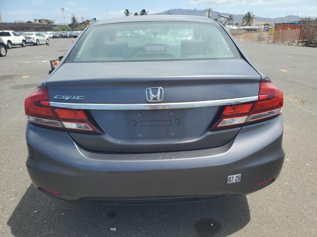 19XFB2F56EE251364 - 2014 HONDA CIVIC LX CHARCOAL photo 6