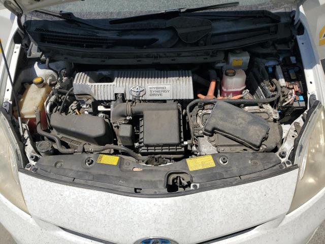 JTDKN3DU2D5587710 - 2013 TOYOTA PRIUS Blanc photo 11