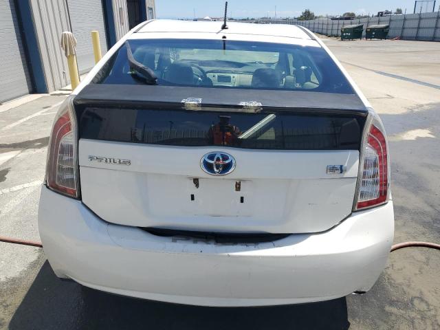 JTDKN3DU2D5587710 - 2013 TOYOTA PRIUS Blanc photo 6