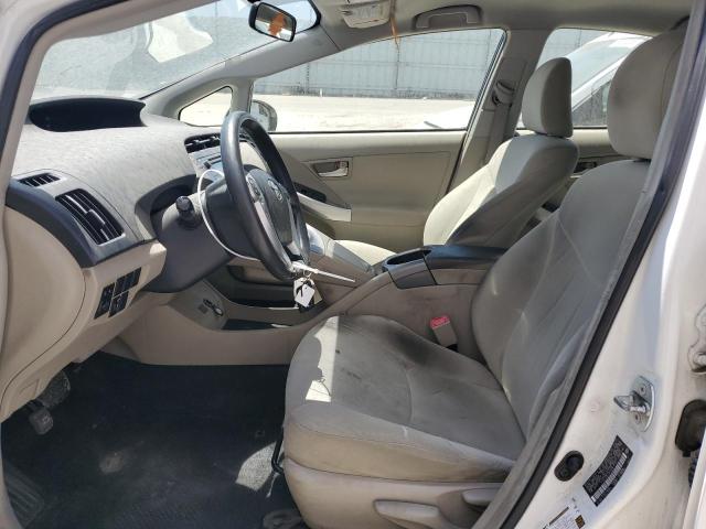 JTDKN3DU2D5587710 - 2013 TOYOTA PRIUS Blanc photo 7
