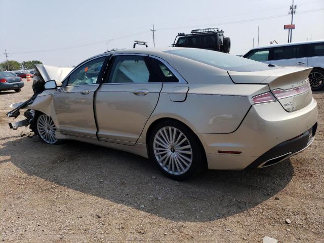 3LN6L5EC5HR643405 - 2017 LINCOLN MKZ RESERVE თაფლისფერი ფოტო 2