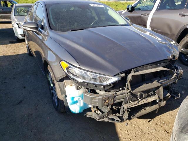 3FA6P0RU1LR156960 - 2020 FORD FUSION TITANIUM GRAY photo 5