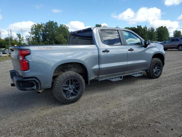 1GCPYCEH1MZ376411 - 2021 CHEVROLET SILVERADO K1500 TRAIL BOSS CUSTOM GRAY photo 3