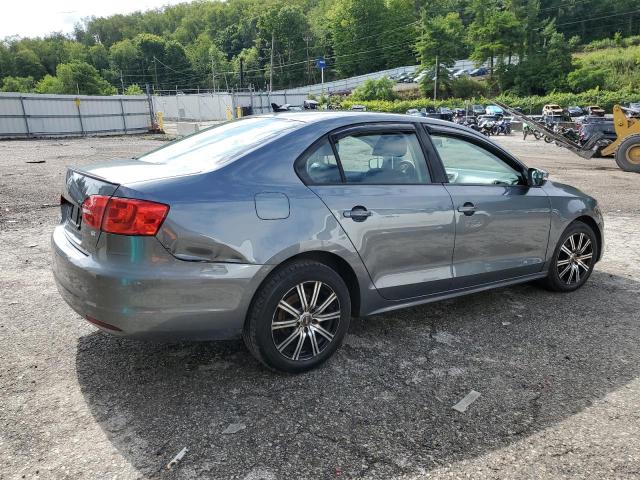 3VWD17AJ8EM419441 - 2014 VOLKSWAGEN JETTA SE GRAY photo 3